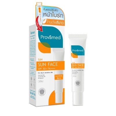 Provamed - Provamed Sun SPF 50+ Face ( White) 15ml. image