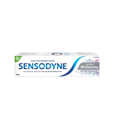 Sensodyne - เซ็นโซดายน์ ยาสีฟัน เจนเทินไวท์เทนนิ่ง 160 กรัม