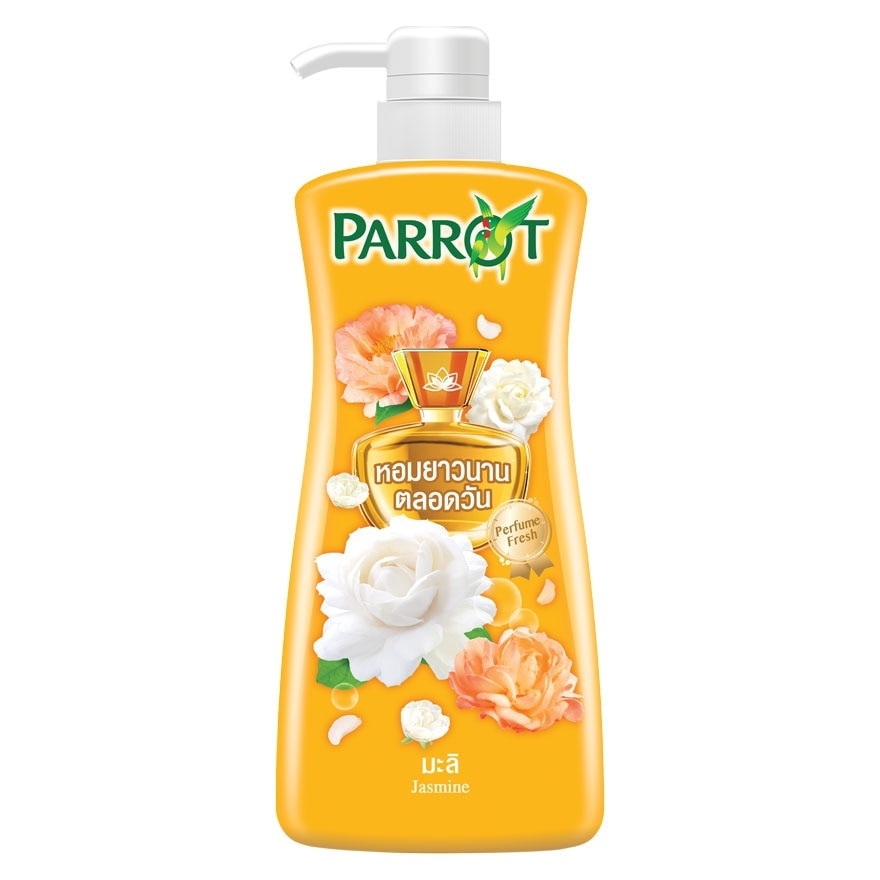 Parrot Shower Cream Jasmine Fragrance 500 Ml. หอมสดชื่น ชุ่มชื่น