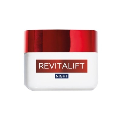 L'Oreal - ลอรีอัล ปารีส รีไวทัลลิฟท์ ไฮเดรติ้ง ครีม ไนท์ แอนตี้-ริงเคิล+เฟิร์มมิ่ง 50 มล.