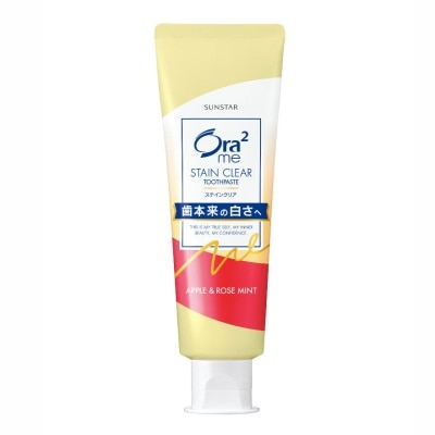 Ora2 Ora2 Me Stain Clear Mild Apple  Rose Mint Toothpaste 140 G.