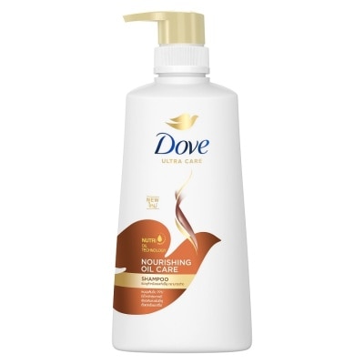 Dove Dove Shampoo Nourishing Oil Care 410 Ml. บำรุงผมแห้งชี้ฟู