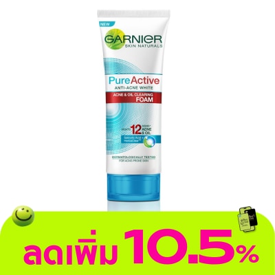 Garnier - การ์นิเย่ เพียว แอคทีฟ โฟม 100 มล.
