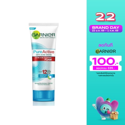 Garnier Garnier Pure Active Foam 100 Ml.