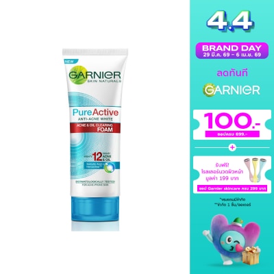 Garnier - Garnier Pure Active Foam 100 Ml.
