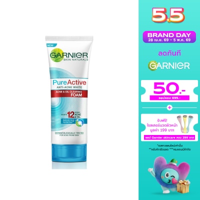 Garnier - Garnier Pure Active Foam 100 Ml.