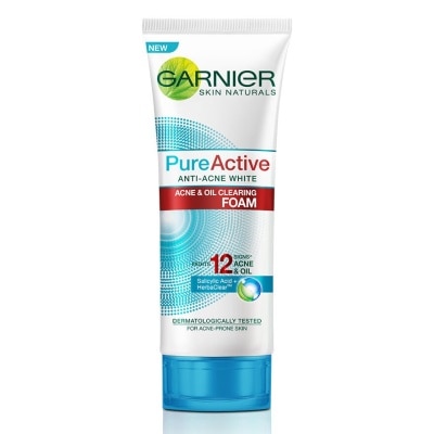 Garnier การ์นิเย่ เพียว แอคทีฟ โฟม 100 มล.