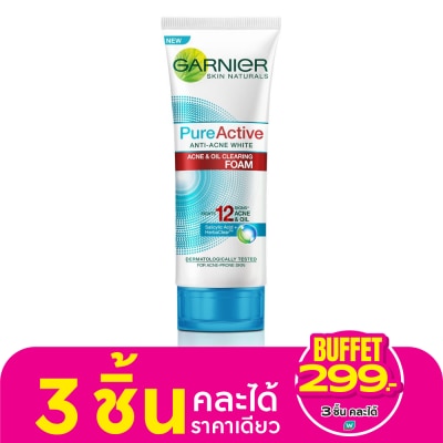 Garnier Garnier Pure Active Foam 100 Ml.