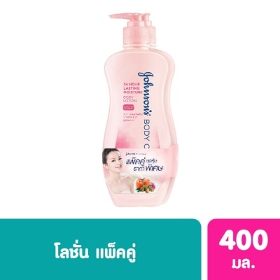 Johnson Johnson's Body Care Pink Lotion 400 Ml. Twin Pack