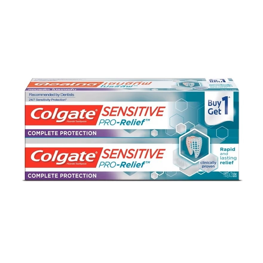 Colgate Colgate Toothpaste Sensitive Pro Relief Complete Protection 110 G. Twin Pack