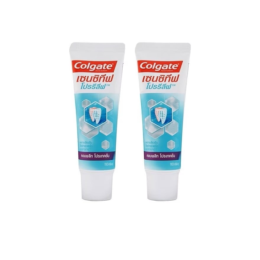 Colgate Toothpaste Sensitive Pro Relief Complete Protection 110 G. Twin Pack