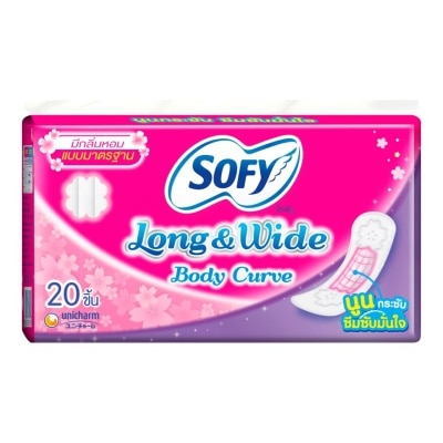 Sofy Sofy Pantiliner Regular Long  Wide Body Scented 20 Pcs.