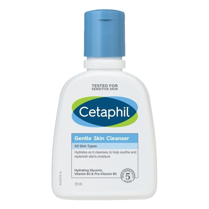 Cetaphil Gentle Skin Cleanser เซตาฟิลสบู่เหลวผิวแพ้ง่าย-125มล