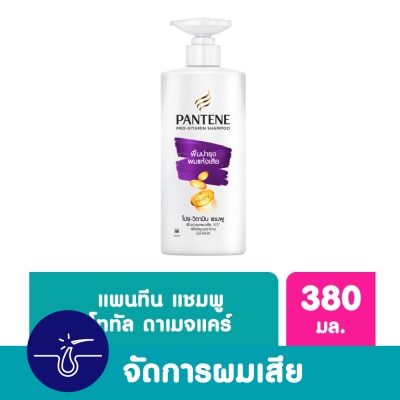 Pantene Pantene Shampoo Pro Vitamin Total Damage Care 380 Ml.แชมพูฟื้นบำรุงผมแห้งเสีย image
