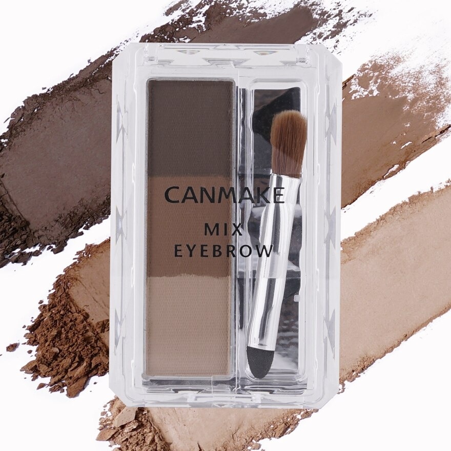 Canmake Mix Eyebrow 02 Natural Brown