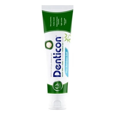 Denticon ยาสีฟัน เดนติคอน สูตร คิวเท็นพลัสแบมบูซอลท์ 150กรัม