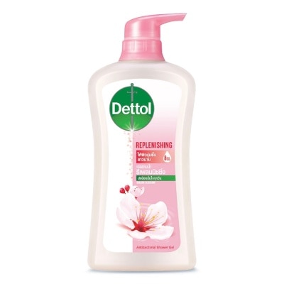 Dettol เดทตอล เจลอาบน้ำ แอนตี้แบคทีเรีย รีเพลนนิชชิ่ง 450 มล.