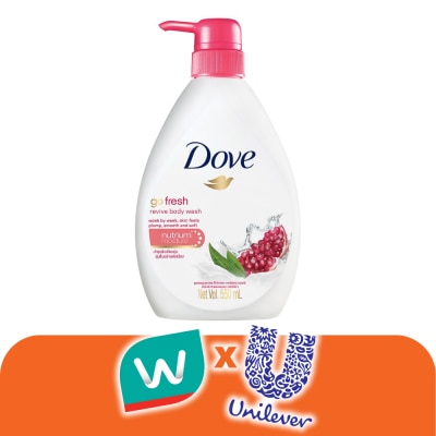 Dove - โดฟ ครีมอาบน้ำ โก เฟรช รีไวว์ นูริชชิ่ง 550 มล.