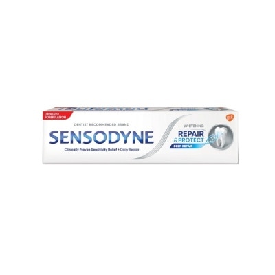 Sensodyne เซ็นโซดายน์ ยาสีฟัน รีแพร์ แอนด์ โพรเทคท์ ไวท์เทนนิ่ง 100 กรัม