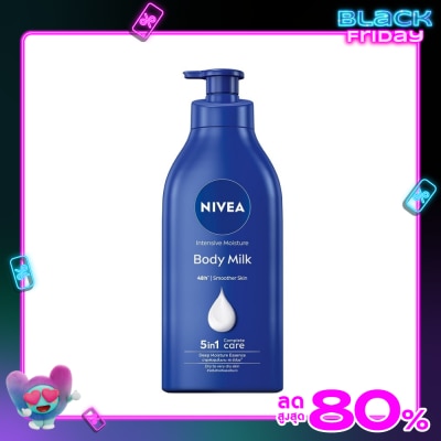 Nivea Nivea Body Milk Intensive Moisture Lotion 550 Ml. โลชั่นบำรุงผิวกาย บำรุงผิวแห้ง