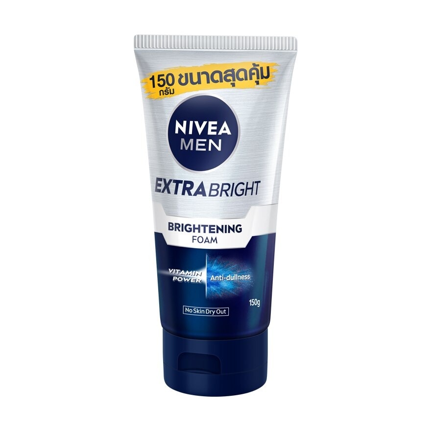 Nivea Men Extra Bright Face Foam 150 G. โฟมล้างหน้า