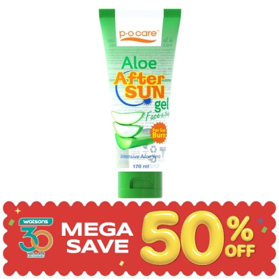 PO Care - PO Care Aloe After Sun Gel FaceE Body 170 Ml. image