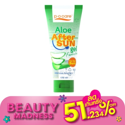 PO Care PO Care Aloe After Sun Gel FaceE Body 170 Ml.
