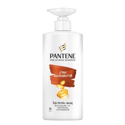 Pantene แพนทีน แชมพู โปร-วิตามิน คัลเลอร์ แอนด์ เพิร์ม ลาสติ้ง แคร์ 380มล.แชมพูบำรุงผมดัดทำสี