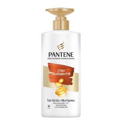 Pantene แพนทีน คอนดิชั่นเนอร์ โปร-วิตามิน คัลเลอร์ เพิร์ม ลาสติ้ง แคร์ 380 มล.บำรุงผมดัด ทำสี