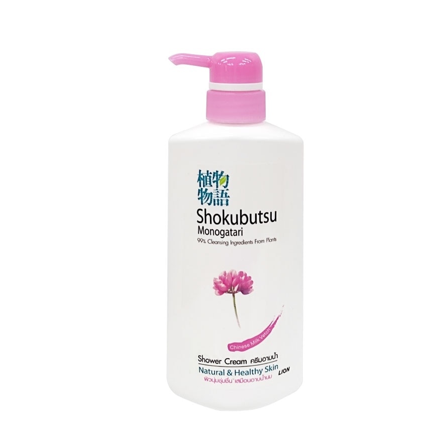 Shokubutsu Monogatari Shower Cream Chinese Milk Vetch 500 Ml.