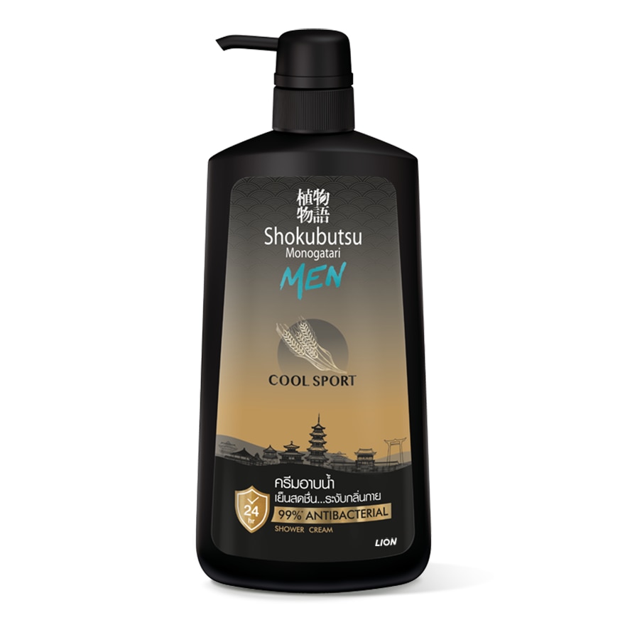โชกุบุสซึ โมโนกาตาริ ครีมอาบน้ำ เมน คูล สปอร์ต เนชอรัล แอนด์ เฮลตี้ สกิน 400 มล.