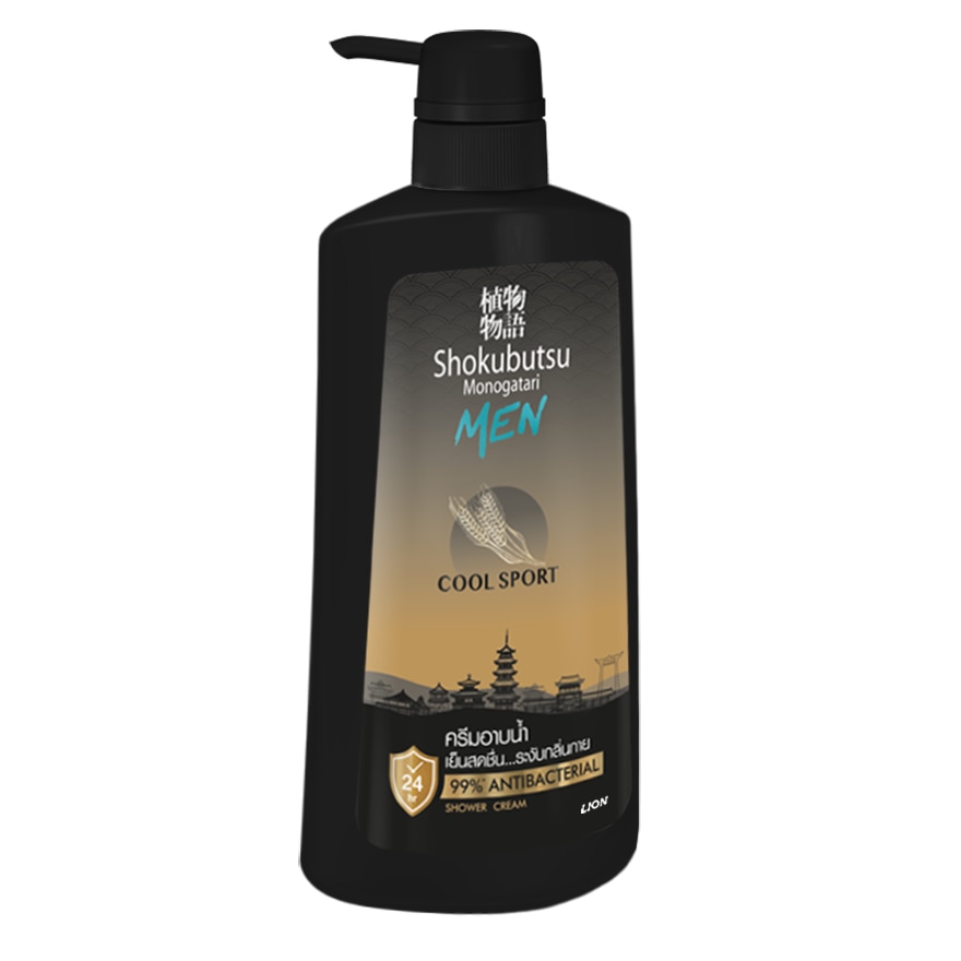 โชกุบุสซึ โมโนกาตาริ ครีมอาบน้ำ เมน คูล สปอร์ต เนชอรัล แอนด์ เฮลตี้ สกิน 400 มล.
