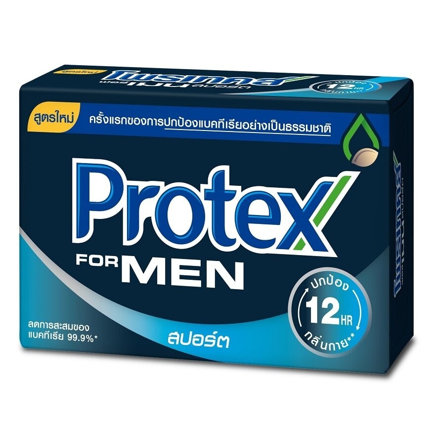 Protex Bar Soap Men Sport 60 G. สบู่โพรเทคส์ สบู่ก้อน