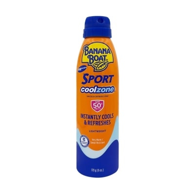 Banana Boat Banana Boat Sport CoolZone Sunscreen Continuous Spray SPF50+ PA+++ 170 G. โลชั่นกันแด