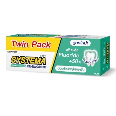 Systema Systema Toothpaste Ultra Care Protect Maxi Cool 140 G.Twin Pack