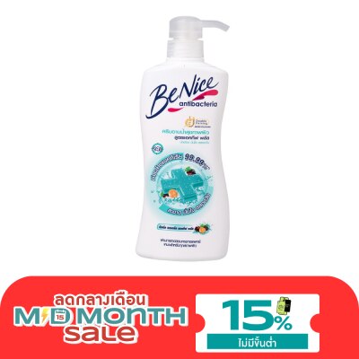 Benice บีไนซ์ ครีมอาบน้ำ แอนตี้ แบคทีเรีย แอคทีฟ พลัส 400 มล. ครีมอาบน้ำ สุขภาพผิว image