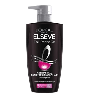 Elseve L'Oreal Paris Elseve Conditioner Fall ResistX3 Anti-Hair Fall 410 Ml. สำหรับผมขาดหลุด