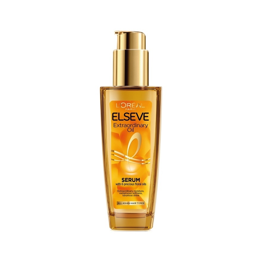 Elseve L'Oreal Paris Elseve Extraordinary Oil Serum With 6 Precious Floral Oils 100 Ml.