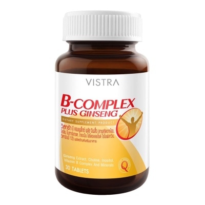 Vistra Vistra B Complex plus Ginseng 30 tab