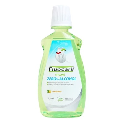 Fluocaril Fluocaril Mouthwash Zero Alcahol Lemon Mint 500 Ml.