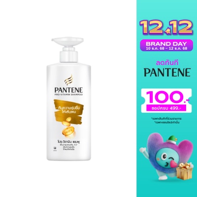 Pantene แพนทีน แชมพู โปร-วิตามิน เดลี่ มอยส์เจอร์ รีนิววัล 380 มล.แชมพูบำรุงผมชุ่มชื่น