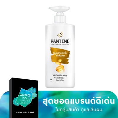 Pantene แพนทีน แชมพู โปร-วิตามิน เดลี่ มอยส์เจอร์ รีนิววัล 380 มล.แชมพูบำรุงผมชุ่มชื่น