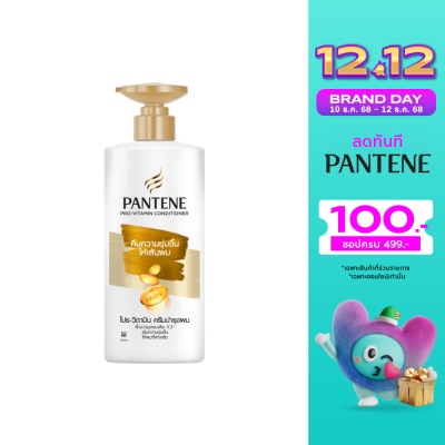 Pantene แพนทีน คอนดิชั่นเนอร์ โปร-วิตามิน เดลี่ มอยส์เจอร์ รีนิววัล 340 มล.