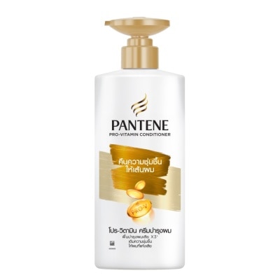 Pantene แพนทีน คอนดิชั่นเนอร์ โปร-วิตามิน เดลี่ มอยส์เจอร์ รีนิววัล 380 มล.บำรุงผมชุ่มชื่น