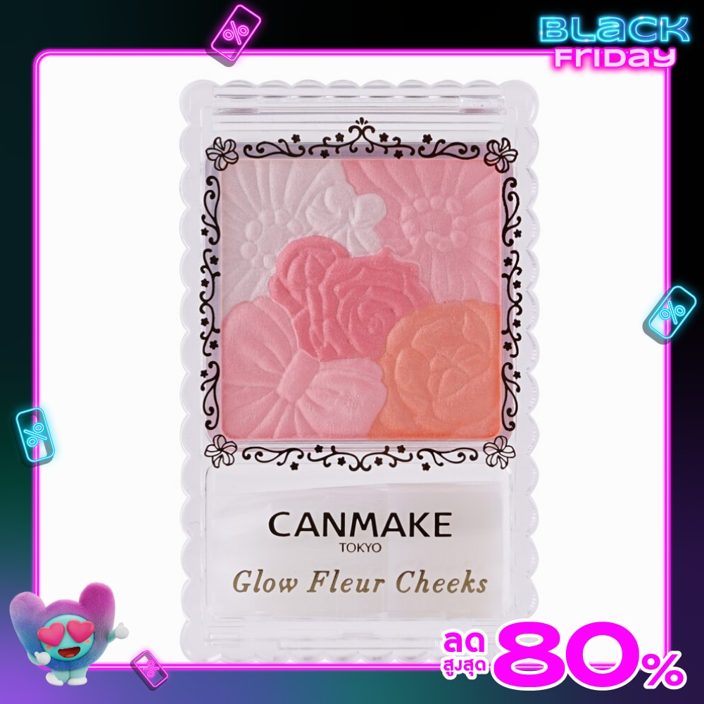 Canmake Canmake Glow Fleur Cheek Blush02