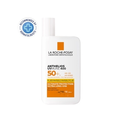 Laroche-Posay ครีมกันแดด ลาโรช โพเซย์ แอนเทลิโอส ยูวีมูน400 ฟลูอิด SPF 50 50 มล. กันแดดสำหรับผิวหน้