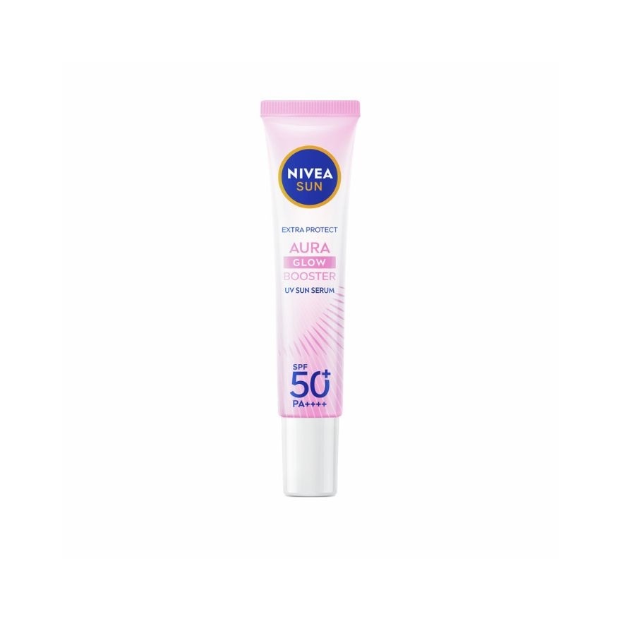 นีเวีย ซัน เอ็กซ์ตร้า โพรเท็ค ออร่า โกลว์ บูสเตอร์ ยูวี ซัน เซรั่ม SPF50+PA++++ 30มล. image