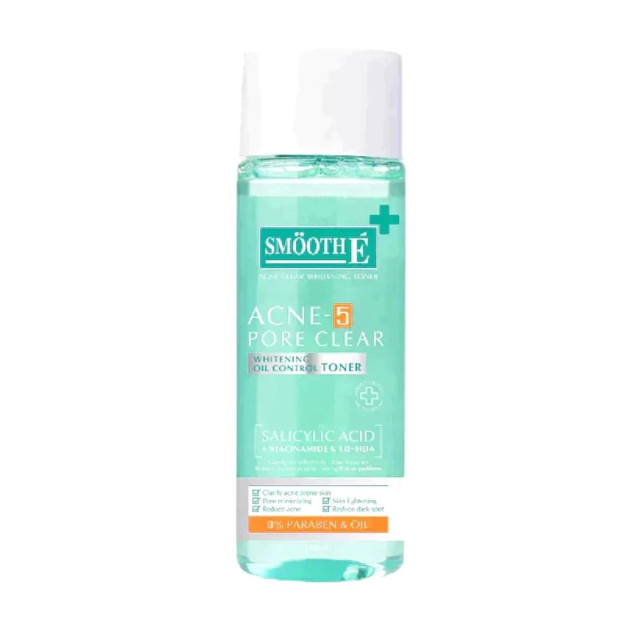 Smooth E Acne Clear Whitening Toner 150 Ml.