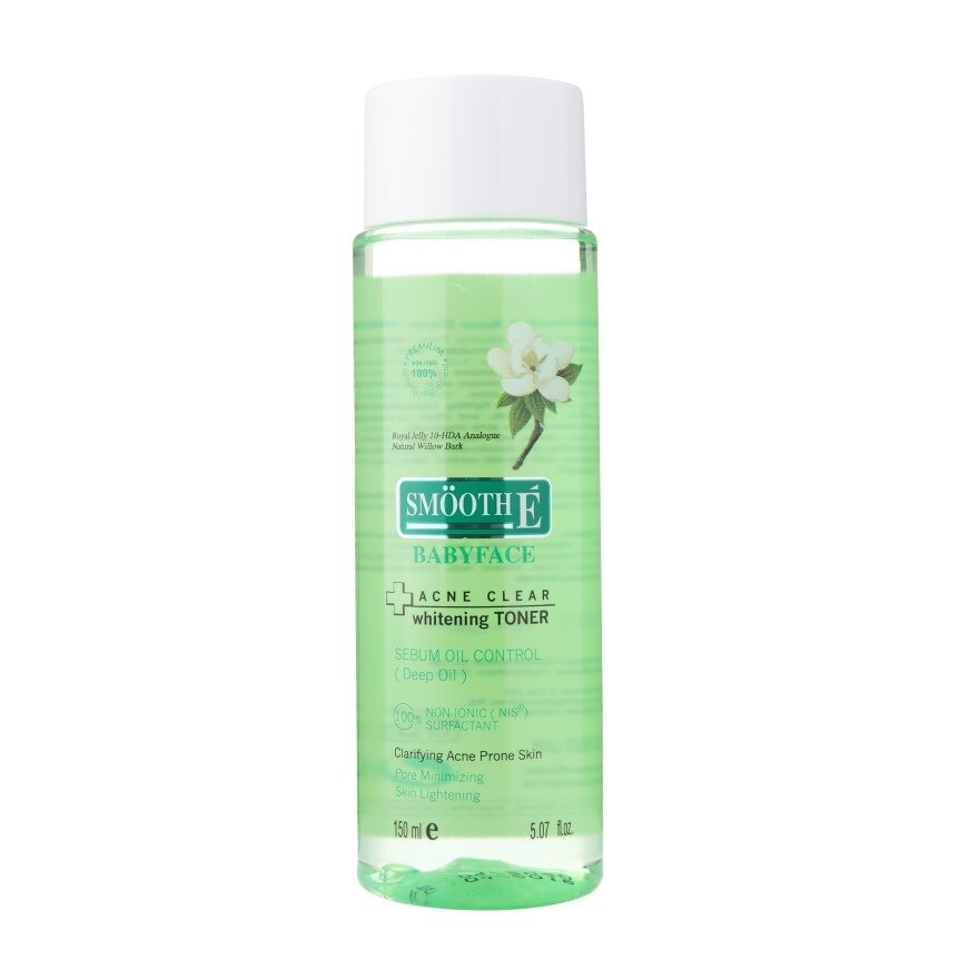 Smooth E Acne Clear Whitening Toner 150 Ml.