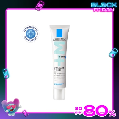 Laroche-Posay ลาโรช เอฟฟาคลาร์ ดูโอ+เอ็ม 40 มล. มอยเจอร์ไรเซอร์สำหรับผิวเป็นสิว